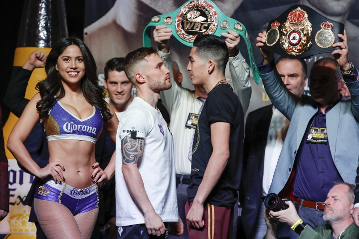 Carl Frampton Leo Santa Cruz II Pre Fight Report Card Boxing News